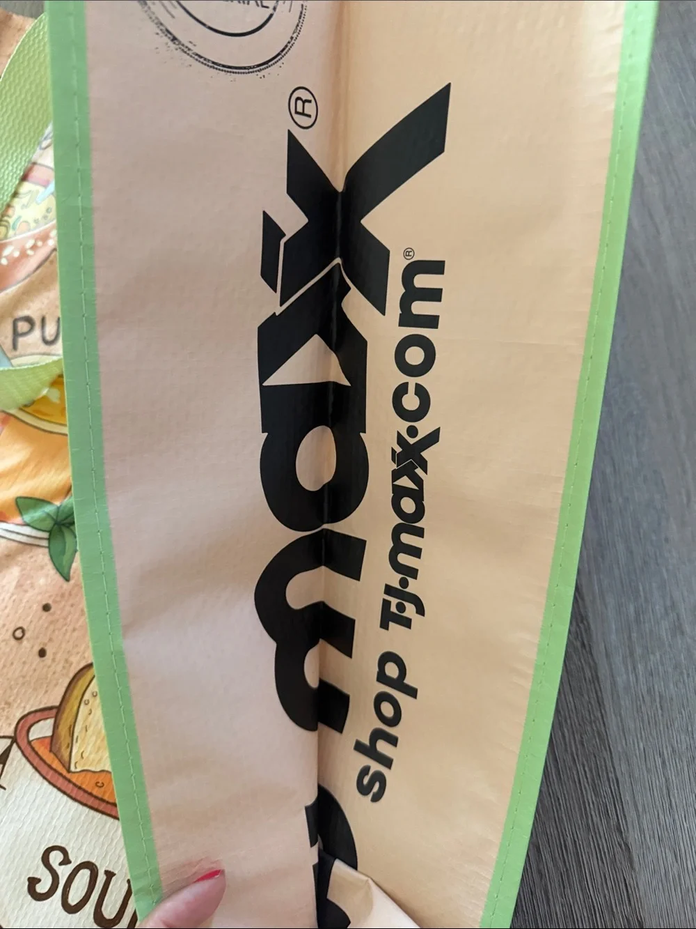 Reusable fall themed 3 totes TJ maxx